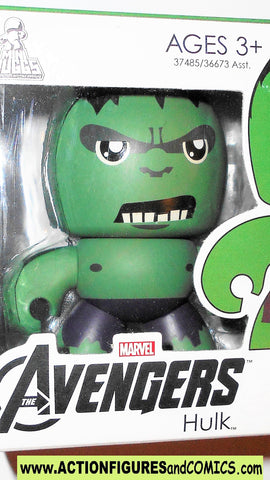 mighty muggs marvel HULK 3 inch 2011 Avengers movie mib moc