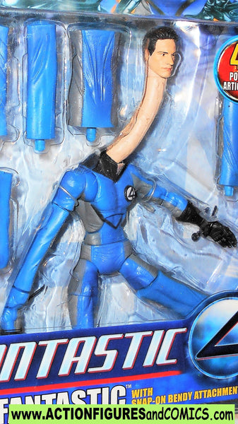 Fantastic Four MR FANTASTIC snap on bendy movie 2005 marvel