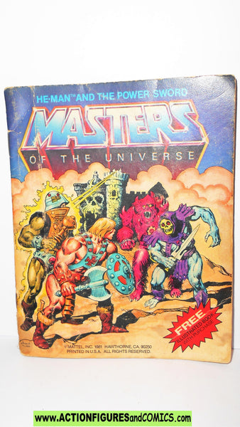 Masters of the Universe HE-MAN and the Power Sword 1981 comic