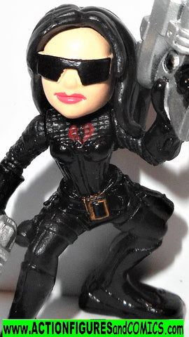 Gi joe combat heroes BARONESS Gijoe rise of cobra EMBLEM movie pvc