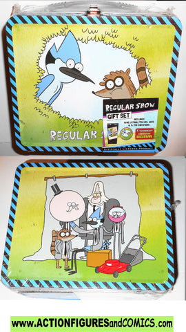 Regular Show SDCC 2013 REGULAR SHOW gift set lunch box thermos mib