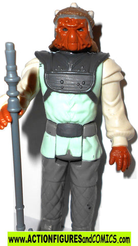 star wars action figures NIKTO 1983 Complete REPRO staff