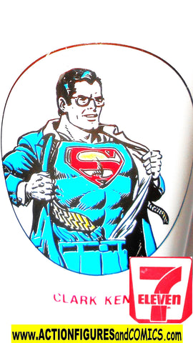 DC slurpee cup CLARK KENT 1973 vintage superman super heroes