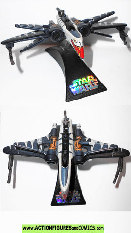 star wars titanium ARC-170 Clone Wars deco 2007 galoob 2006