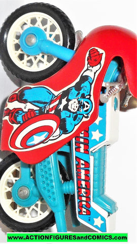 secret wars CAPTAIN AMERICA Motorcycle 1984 BUDDY-L toys cycle bike