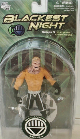 DC direct blackest night BLACK LANTERN AQUAMAN new moc series 3 universe