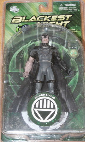 DC direct blackest night BLACK HAND series 4 new moc green lantern universe