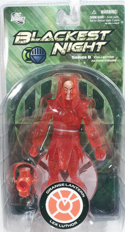 DC direct blackest night LEX LUTHOR ORANGE LANTERN new moc series 8 universe