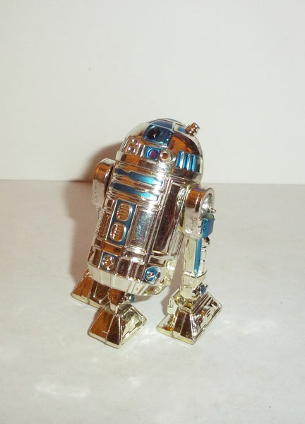 Star Wars Silver アニバーサリーR2-D2 希少。 star wars action figurs R2-D2 CHROME SILVER anniversary