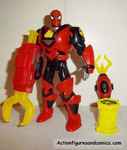 Spider-man the Animated series RADIOACTIVE SPIDER-MAN 1997 Techno wars toy biz action figures