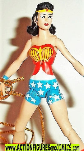 dc universe infinite heroes WONDER WOMAN golden age SDCC comic con complete crisis 3.75 inch series mattel