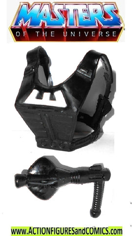 Masters of the Universe ZODAK BLACK armor Gun wonderbread he-man