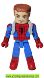 minimates SPIDER-MAN unmasked peter parker web pack mini mates action figures