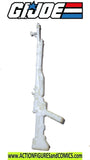 Gi joe ICEBERG 1986 Machine Gun white weapon part