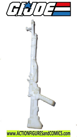 Gi joe ICEBERG 1986 Machine Gun white weapon part