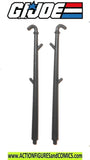 Gi joe BIVOUAC 1984 POLES accessory weapon part tent