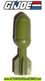 Gi joe BIVOUAC 1984 ROCKET accessory weapon part