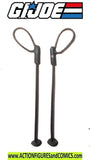 Gi joe SNOWJOB 1983 SKI POLES accessory weapon part