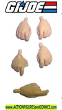 gi joe HANDS & FISTS 1:10 scale for 7 inch Ultimates