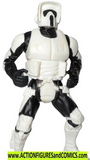 star wars action figures BIKER SCOUT 1997 imperial trooper