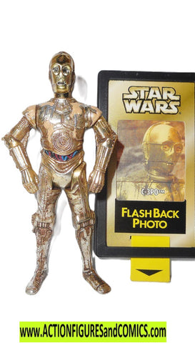 star wars action figures C-3PO flashback tattooine
