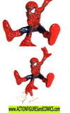 Super Hero Squad SPIDER-MAN red blue white web base pvc