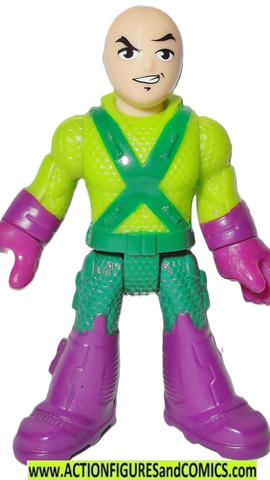 DC imaginext LEX LUTHOR superman fisher price justice