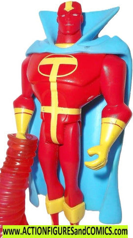 justice league unlimited RED TORNADO yellow T version w whirl