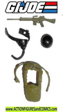Gi joe RIPCORD 1984 Complete accessory set weapon part