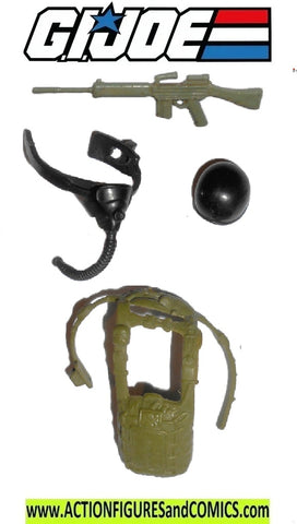 Gi joe RIPCORD 1984 Complete accessory set weapon part