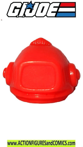 Gi joe DEEP SIX 1989 Helmet red weapon part