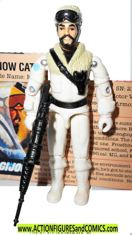GI Joe Snow Cat 1985 COMPLET + Pilote Frostbite – Véhicule GI Joe Snow Cat 1985 COMPLET + Pilote Frostbite – Véhicule