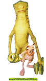 star wars action figures AMANAMAN & Salacious Crumb 2001