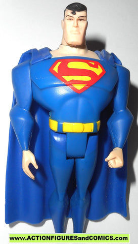 justice league unlimited SUPERMAN all BLUE SUIT fan collection dc universe