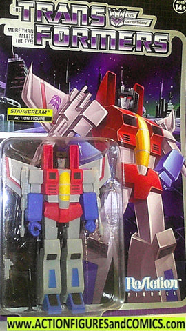 Transformers Reaction STARSCREAM 2019 Super7 g1 moc