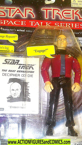 Star Trek CAPTAIN PICARD 7 inch space talk playmates