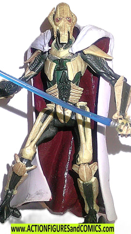 star wars action figures GENERAL GRIEVOUS 2007 JVS 30th