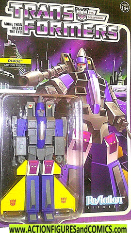 Transformers Reaction DIRGE 2020 Super7 g1 seeker jet moc
