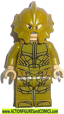DC universe Lego ATLANTEAN soldier gold aquaman movie