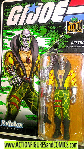 gi joe DESTRO 2023 Python Patrol Reaction super7 moc
