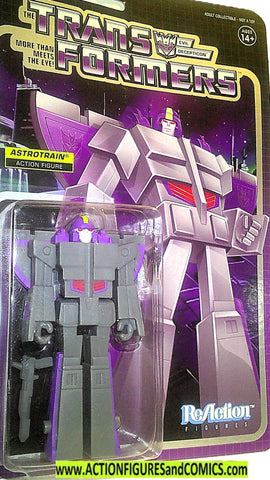 Transformers Reaction ASTROTRAIN 2021 Super7 g1 moc
