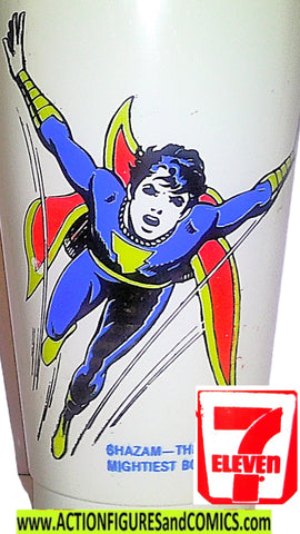 DC slurpee cup SHAZAM 1973 Freddy Freeman jr 711