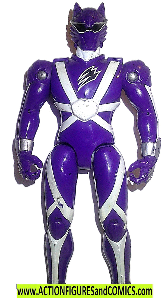 Power Rangers PURPLE RANGER 5 inch Wolf Dino – ActionFiguresandComics