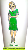 DC slurpee cup LANA LANG 1973 Superman 711 vintage