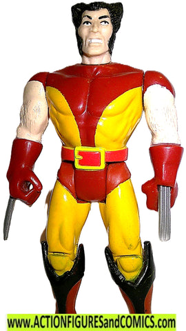 X-MEN X-Force toy biz WOLVERINE 1991 series 1 unmsaked