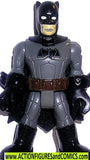 DC imaginext BATMAN gray black emblem dc universe