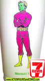 DC slurpee cup BRAINIAC 5 1973 711 vintage v