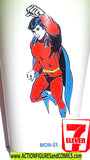 DC slurpee cup MON-EL 1973 Superman 711 vintage