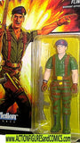 gi joe FLINT Reaction figures Cartoon Green super7 moc
