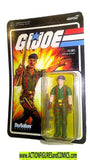 gi joe FLINT Reaction figures Cartoon Green super7 moc